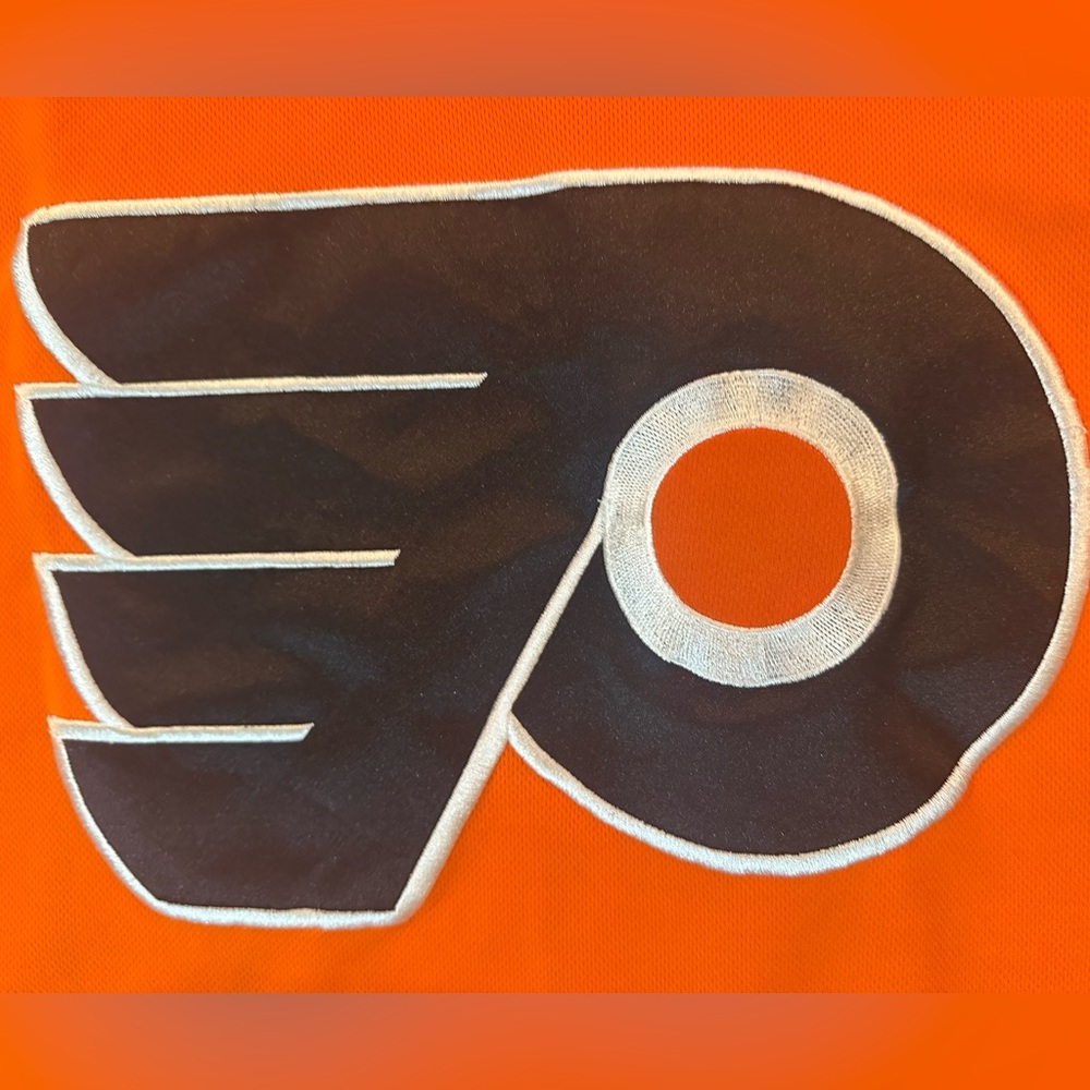 NHL Men Philadelphia Flyers Claude Giroux Jersey Sz Large - Picture 3 of 7